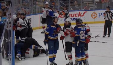 🔥Feisty🔥3rd Period Between Devils & Blues