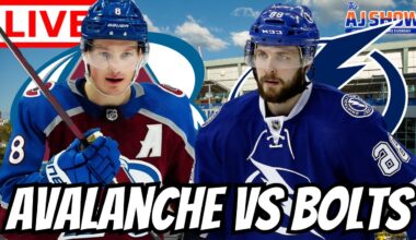 Colorado Avalanche Vs Tampa Bay Lightning NHL 🏒 Live Stream