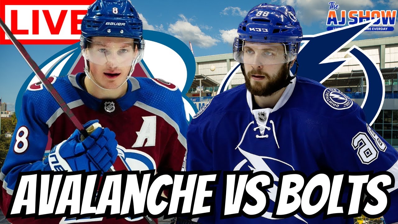 Colorado Avalanche Vs Tampa Bay Lightning NHL 🏒 Live Stream