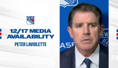NYR at NSH: Peter Laviolette Postgame Media Availability | December 17, 2024