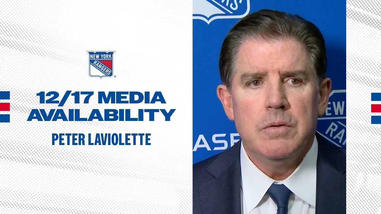 NYR at NSH: Peter Laviolette Postgame Media Availability | December 17, 2024