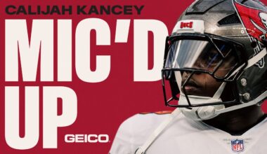 Calijah Kancey Mic'd Up vs. the Chargers | Tampa Bay Buccaneers