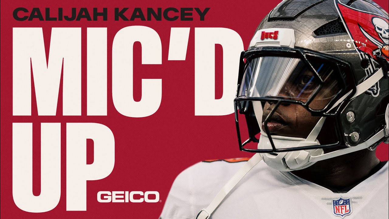 Calijah Kancey Mic'd Up vs. the Chargers | Tampa Bay Buccaneers