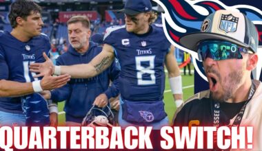TITANS QUARTERBACK SWITCH! Tennessee Titans Going Mason Rudolph Over Will Levis VS COLTS!