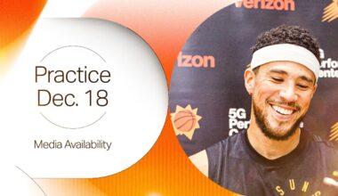 12-18-24 Phoenix Suns Practice Media Availability: Mike Budenholzer, Devin Booker and Monté Morris