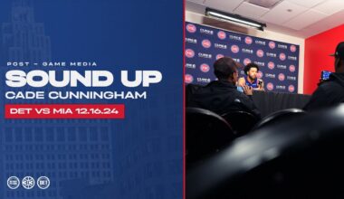 Post-Game Press Conference: Cade Cunningham | Pistons vs Heat | 12.16.24