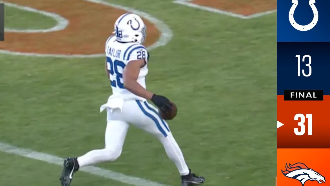 Shocking Ending in Denver I Indianapolis Colts vs Denver Broncos Recap