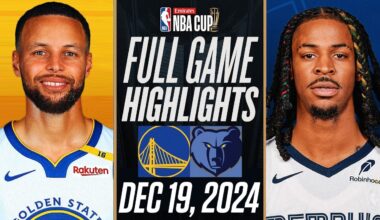 WARRIORS vs GRIZZLIES FULL GAME HIGHLIGHTS DECEMBER 19, 2024 NBA FULL GAME HIGHLIGHTS TODAY 2K25