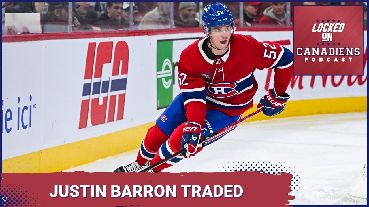 Montreal Canadiens trade Justin Barron for Alex Carrier, instant reaction - EMERGENCY BONUS EPISODE