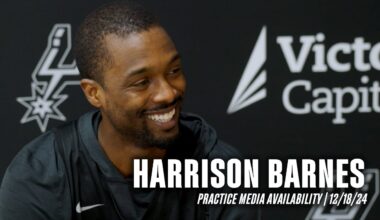 Harrison Barnes' Practice Media Availability | 12.18.2024