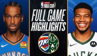 Oklahoma City Thunder vs Milwaukee Bucks FULL GAME Highlights Dec 17,2024 NBA CUP 2024