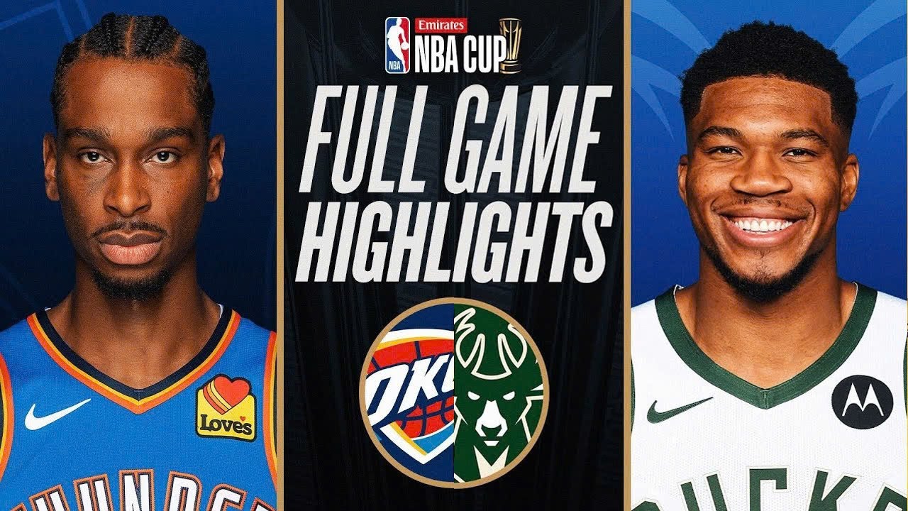 Oklahoma City Thunder vs Milwaukee Bucks FULL GAME Highlights Dec 17,2024 NBA CUP 2024