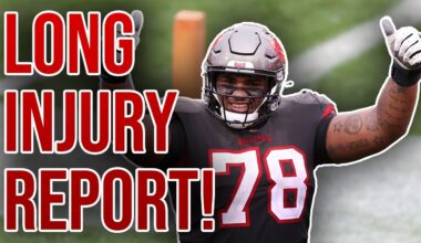 Tampa Bay Buccaneers 2024 Week 16 INJURY REPORT vs Dallas Cowboys!