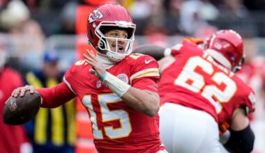 Chiefs' Mahomes 'most likely' to start vs. Texans, Reid says