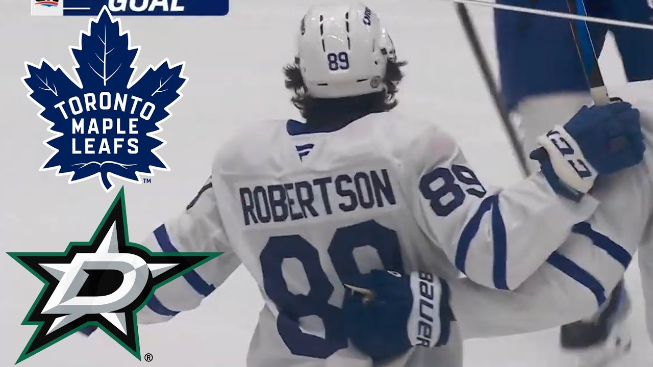 Toronto Maple Leafs VS Dallas Stars DEC 18 24 w/Superbman