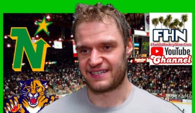 Sasha Barkov, Panthers Post: Florida Ends Road Trip with Win Over Minnesota Wild