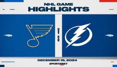 NHL Highlights | Blues vs. Lightning - December 19, 2024