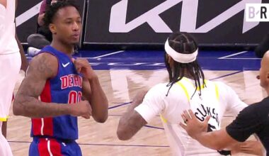 Jordan Clarkson & Ron Holland Both Get Ejected for Squaring Up