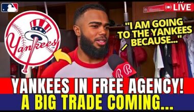YANKEES FREE AGENCY UPDATE! HUGE MOVE COMING REVEALED! NEW YORK YANKEES NEWS