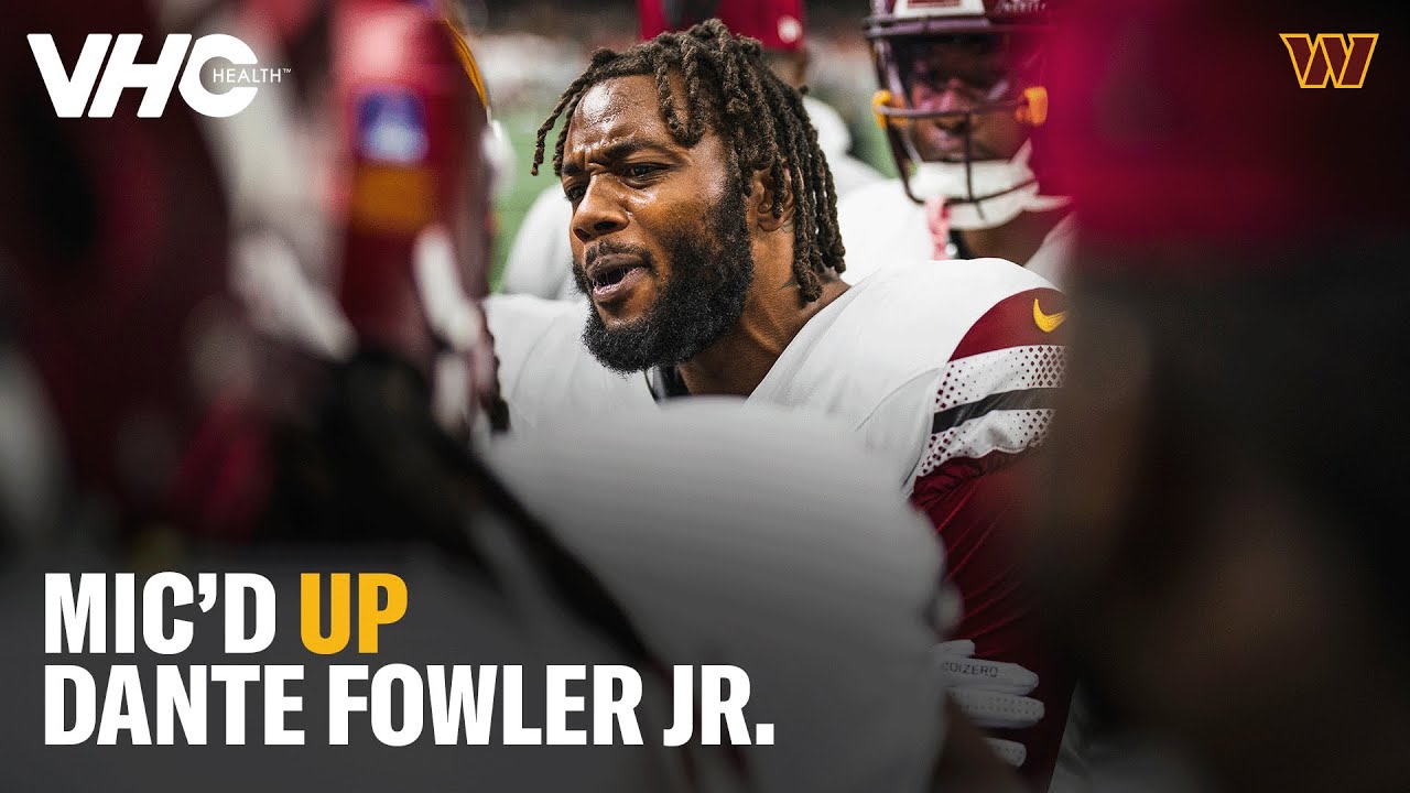 Dante Fowler Jr. Mic'd Up for Week 15 vs. the New Orleans Saints | Washington Commanders