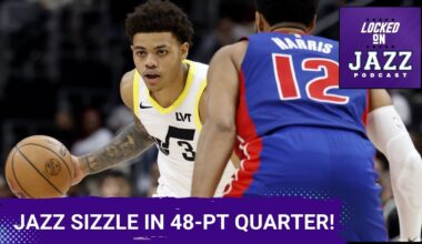 POSTCAST - Utah Jazz's explosive first quarter dominates Detroit Pistons in thrilling NBA showdown