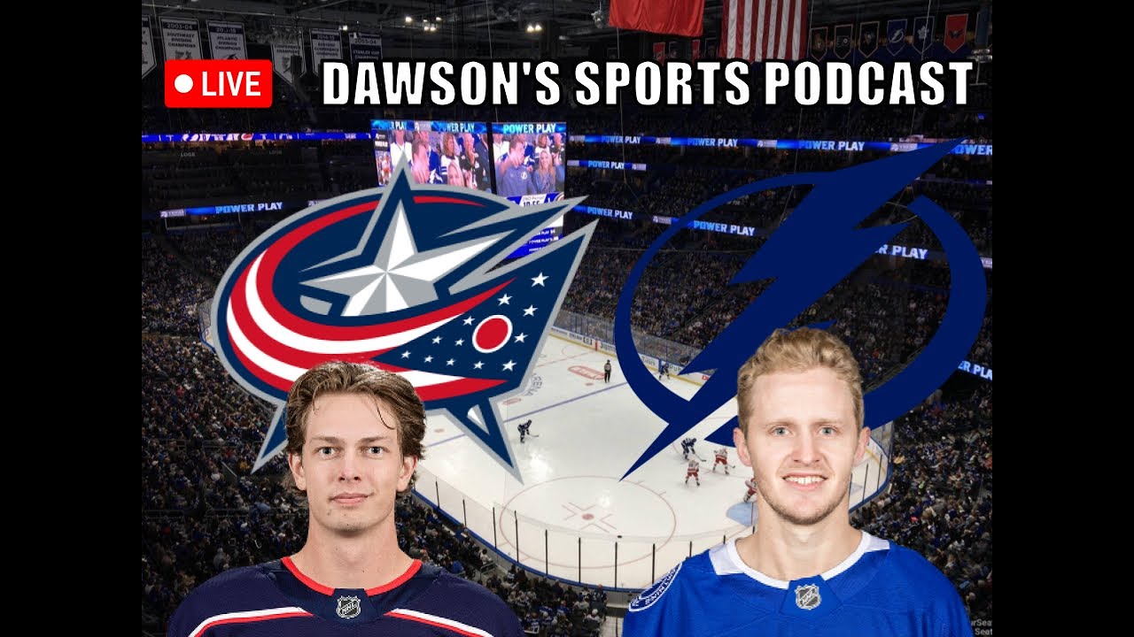 Columbus Blue Jackets vs Tampa Bay Lighting LIVE Play by Play Commentary