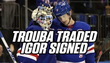 Rangers trade Jacob Trouba to Ducks & Sign Igor Shesterkin for 8-year extension