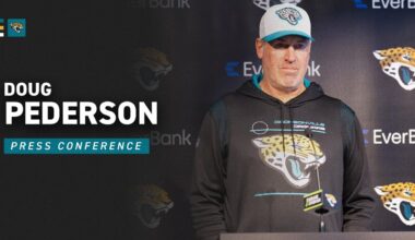Coach Pederson on Improving Deep Threat, De'Antre Prince Playing Time | Jacksonville Jaguars