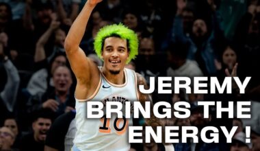 Jeremy Sochan Has a Night with 20 PTS Vs ATL!