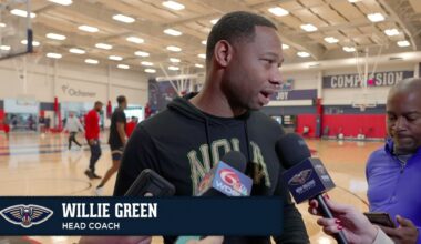 Willie Green on 5-game homestand, Trey Murphy III | New Orleans Pelicans