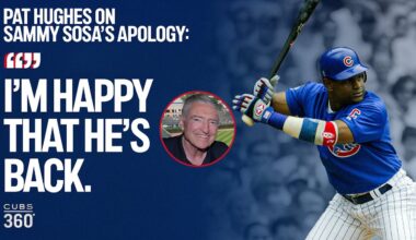 Pat Hughes on Sammy Sosa's return to #Cubs
