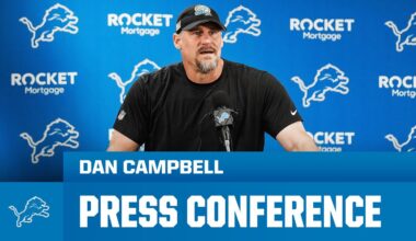 Dan Campbell Press Conference | December 20, 2024