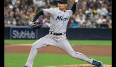 Blue Jays & Miami Marlins working on trade for starter Jesus Luzardo now that Cubs have backed out.
