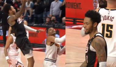 Anfernee Simons GAME WINNER BUZZER BEATER vs Nuggets and Jokic doesn’t help 😬