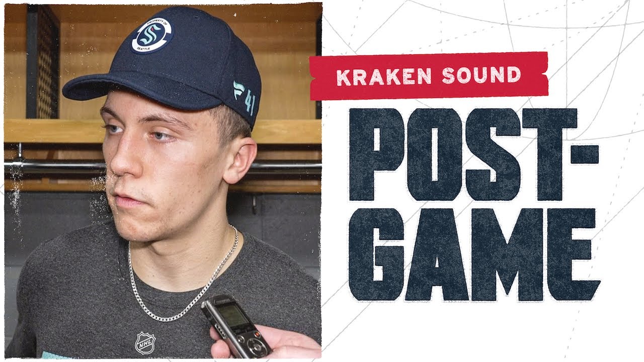 Postgame Sound | Oliver Bjorkstrand, Ryker Evans & Coach Bylsma | Dec. 19, 2024