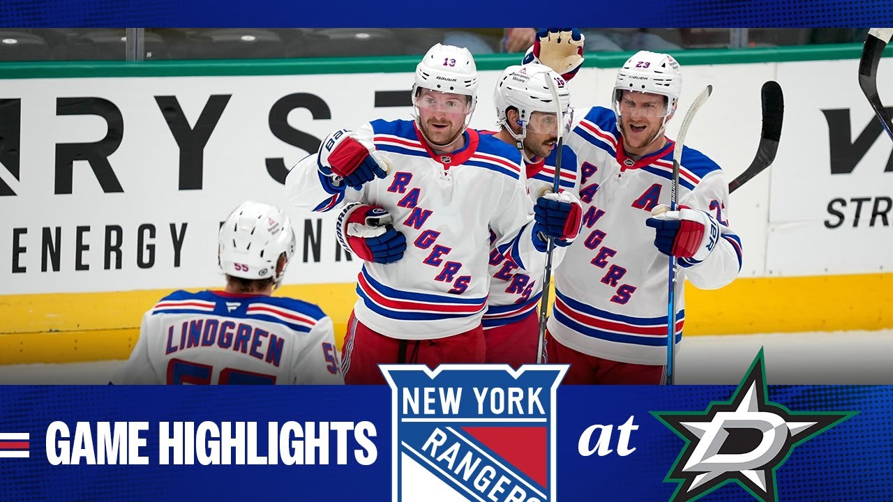 GAME HIGHLIGHTS | 2024-25: New York Rangers at Dallas Stars (12/20/24)
