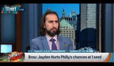 FIRST THINGS FIRST | Nick Wright AGREES, Washington Commanders Will UPSET Eagles | NFL