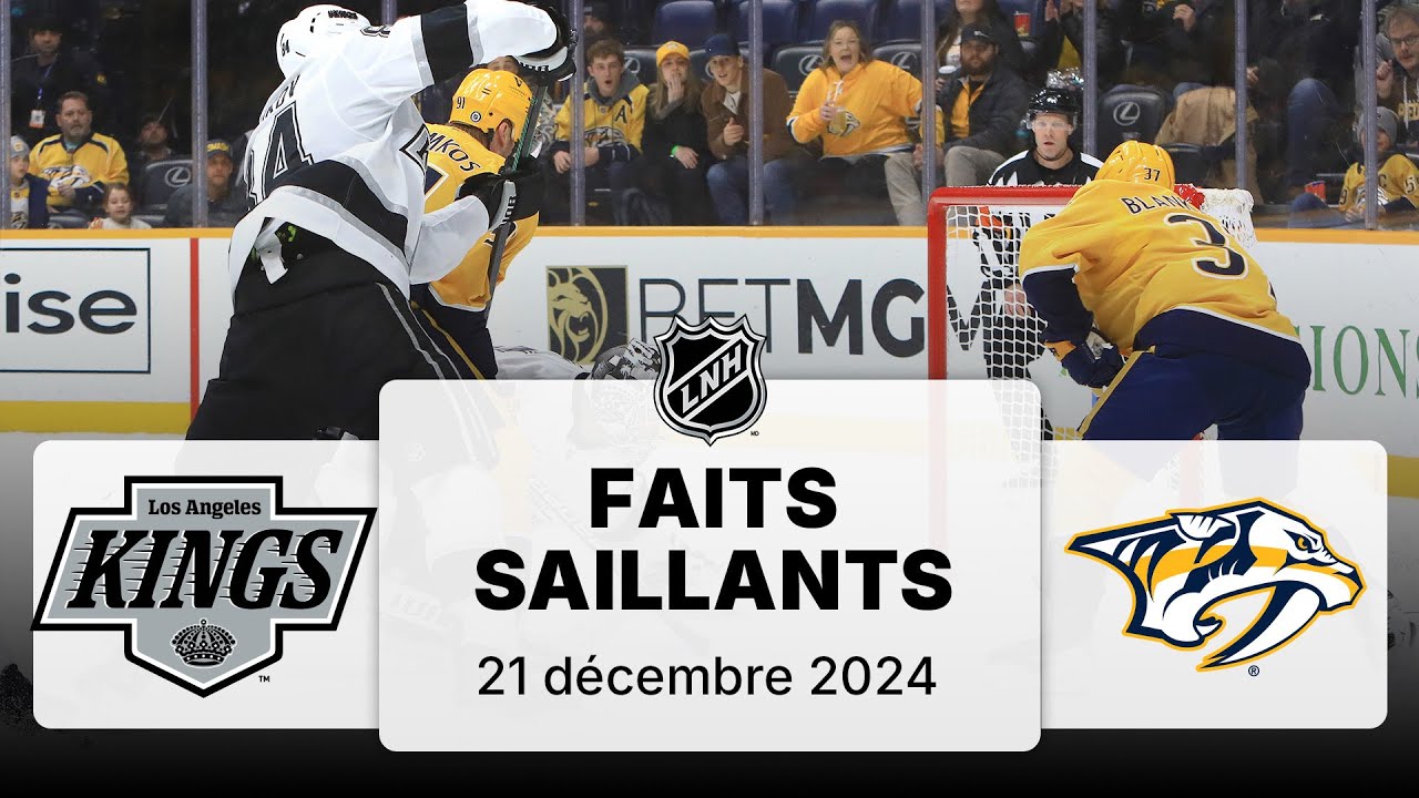 Kings vs Predators | Faits saillants