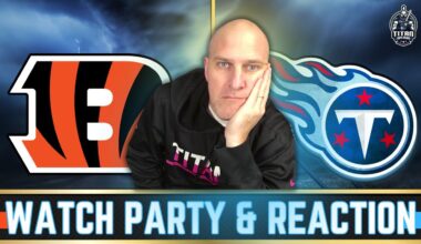Cincinnati Bengals vs Tennessee Titans Live Streaming Watch Party | NFL Football 2024  🏈