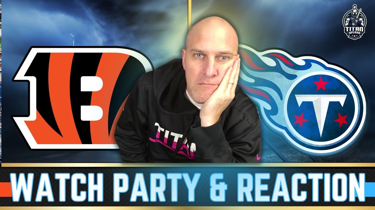 Cincinnati Bengals vs Tennessee Titans Live Streaming Watch Party | NFL Football 2024  🏈