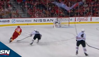 Flames' Jonathan Huberdeau Buries Short-Hander To Start Back-To-Back Sequence