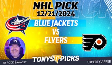 Columbus Blue Jackets vs Philadelphia Flyers 12/21/24 NHL Pick Prediction