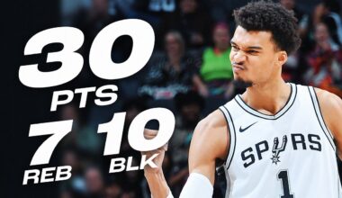 Victor Wembanyama’s DOMINANT DOUBLE-DOUBLE Performance! 🔥| December 21, 2024