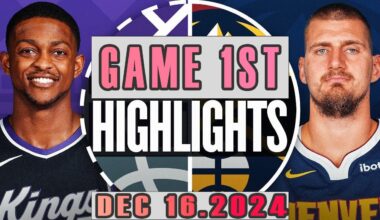 Denver Nuggets VS Sacramento Kings Game 1ST Highlights Dec 16,2024 NBA Season 2024-25