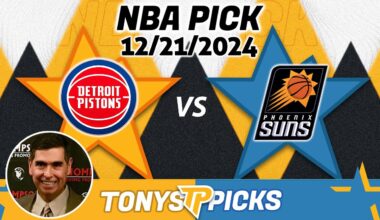 Detroit Pistons vs. Phoenix Suns Pick 12/21/24 NBA Pick for Bet