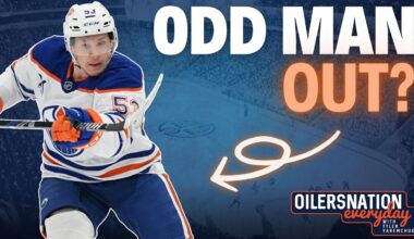 Who do the Edmonton Oilers scratch when Viktor Arvidsson returns?