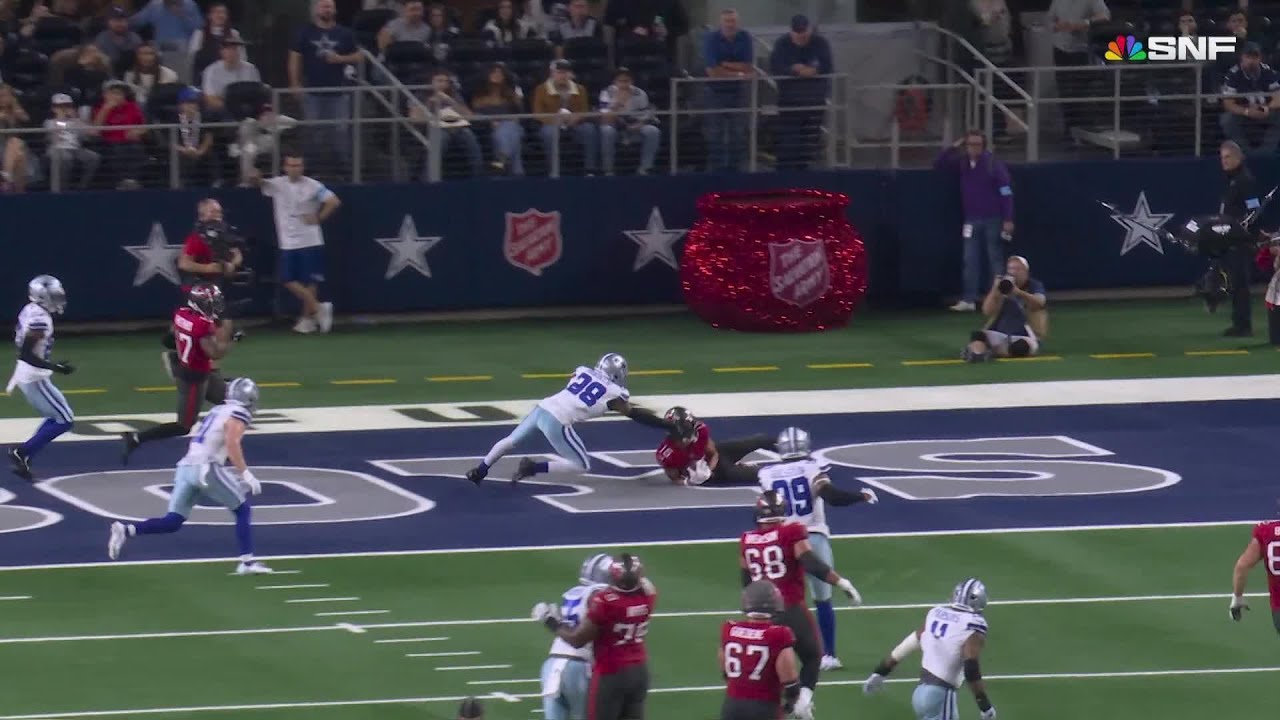 Buy Jalen McMillan stocks now, sliding catch is good for his 4th TD in the last three games