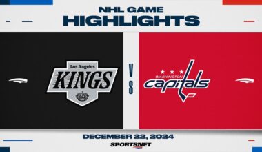 NHL Highlights | Kings vs. Capitals - December 22, 2024
