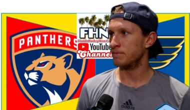 Eetu Luostarinen, Panthers Pregame: St. Louis Blues at Florida