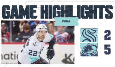 Seattle Kraken at Colorado Avalanche | 12/22 Game Highlights